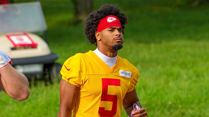 Chiefs’ Mansoor Delane immediately makes presence felt in preseason after injury-plagued training camp