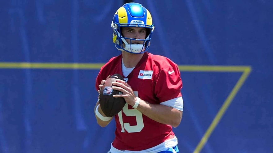 Rams’ Ty Simpson reveals mentality amid QB2 battle with Stetson Bennett