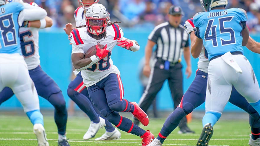 Rhamondre Stevenson expected to play in Week 12 vs. Bengals