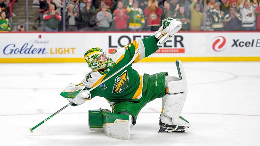 Jesper Wallstedt makes Wild history with shutout amid dominant stretch