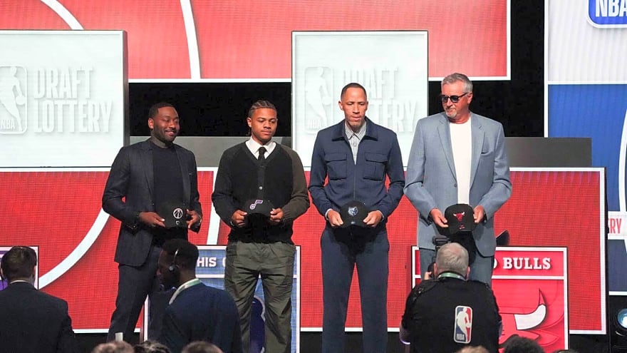Toni Kukoc’s insane aura totally helped Bulls move up in 2026 NBA Draft Lottery