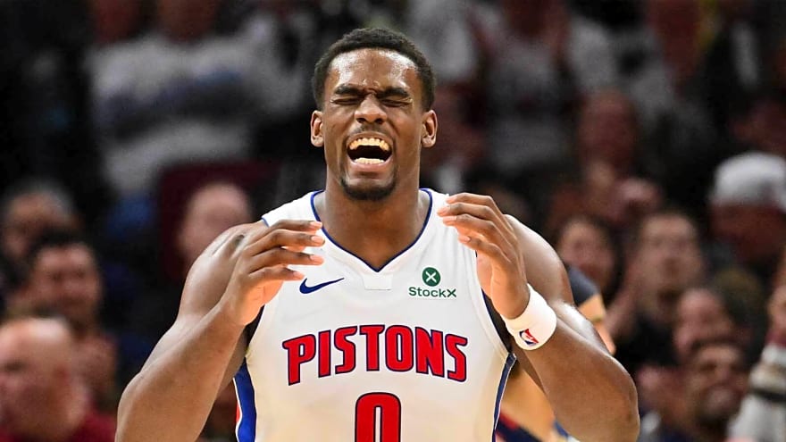 Pistons’ Jalen Duren hits another low in Game 4 vs. Cavs