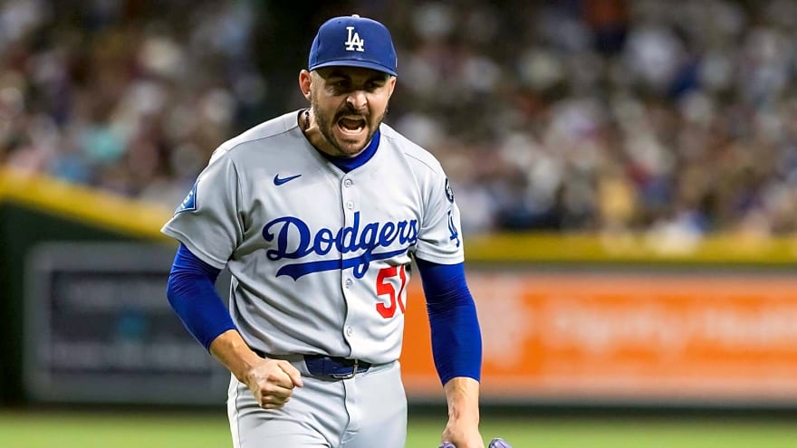 Dodgers reliever Alex Vesia has the perfect reaction to striking out Shohei Ohtani