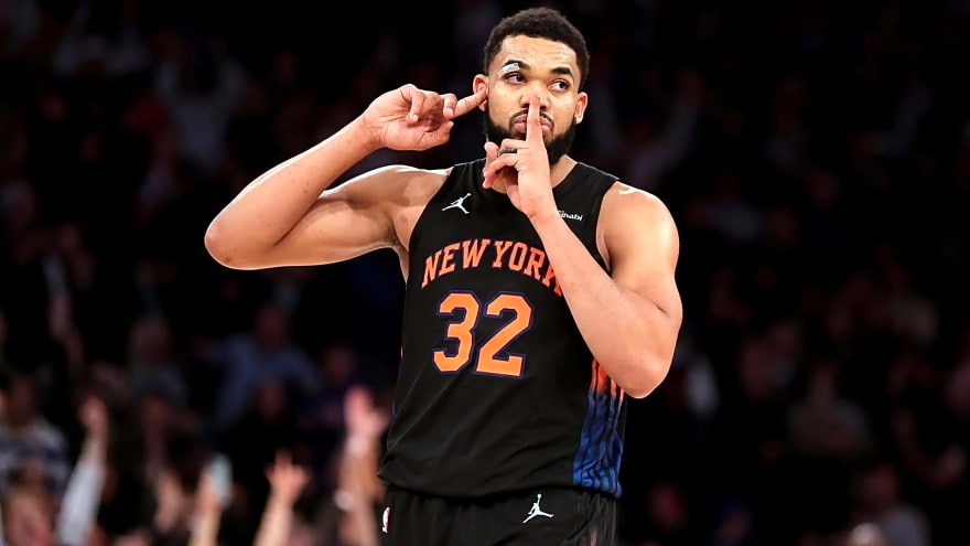 Knicks’ Karl-Anthony Towns breaks down clutch free throws to force overtime