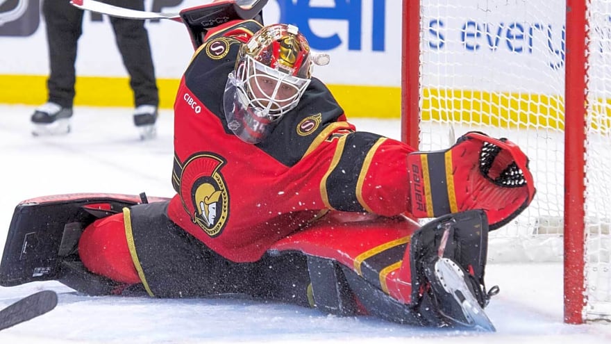 Senators’ Linus Ullmark gives anti-shootout pitch after Penguins loss