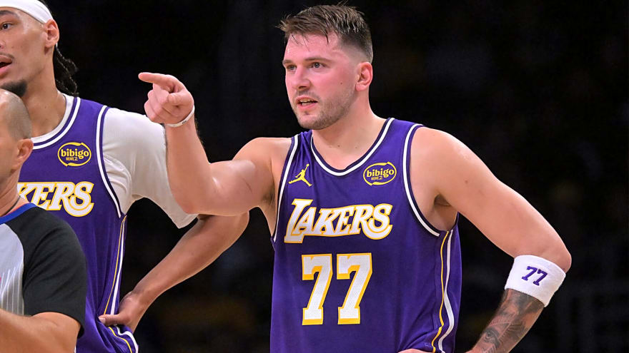 Lakers’ Luka Doncic makes quip about LA’s terrible defense after NBA Cup loss to Spurs