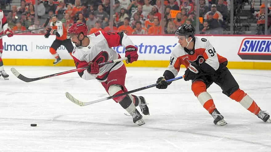 Hurricanes’ Seth Jarvis drops ‘snakebitten’ truth bomb amid quiet postseason