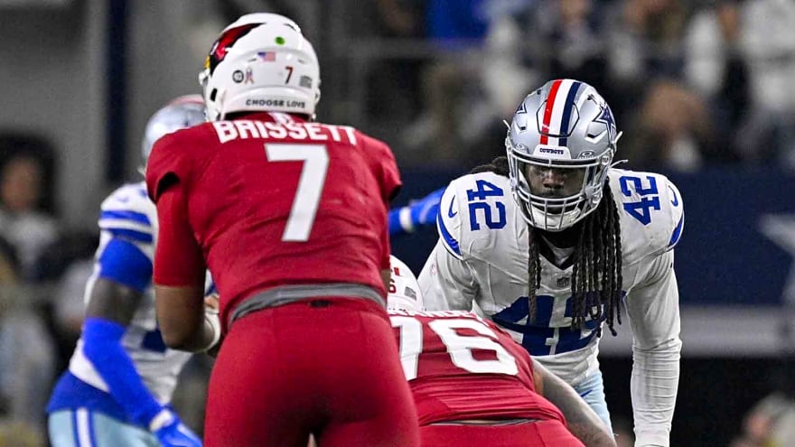 Cowboys promote player for Lions showdown with Jadeveon Clowney’s injury status up in air