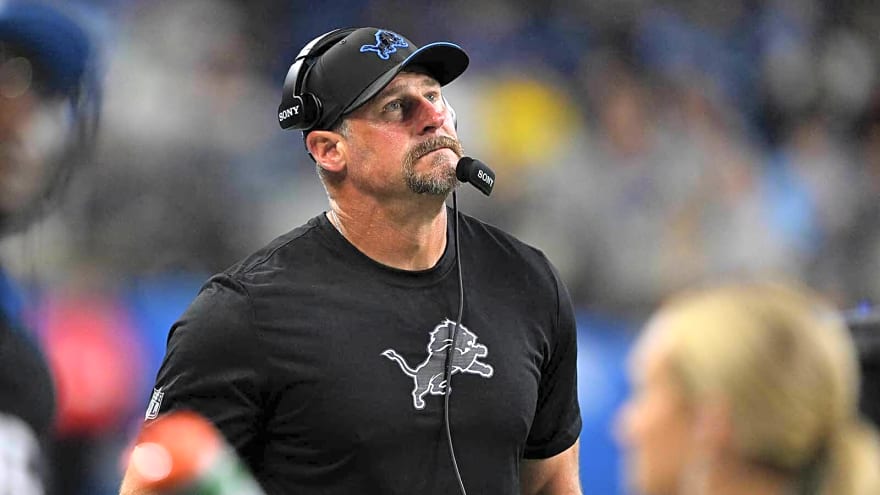 Lions’ Dan Campbell’s feeling ‘pretty good’ about RB depth after beating Commanders