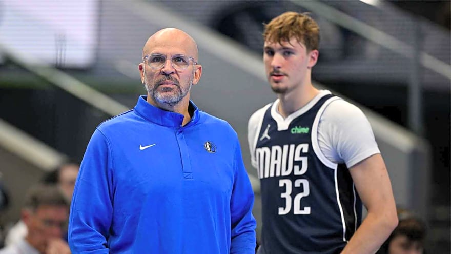 Mavericks HC Jason Kidd celebrates Cooper Flagg’s poise in win over Pelicans