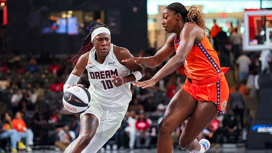 Dream star Rhyne Howard makes WNBA history with deep shot vs. Liberty