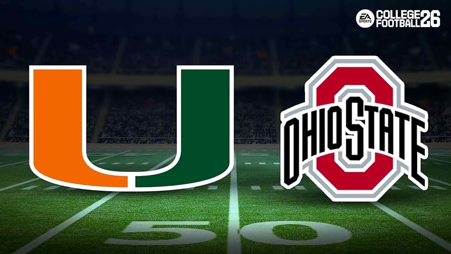 Miami vs. Ohio State Results According to College Football 26