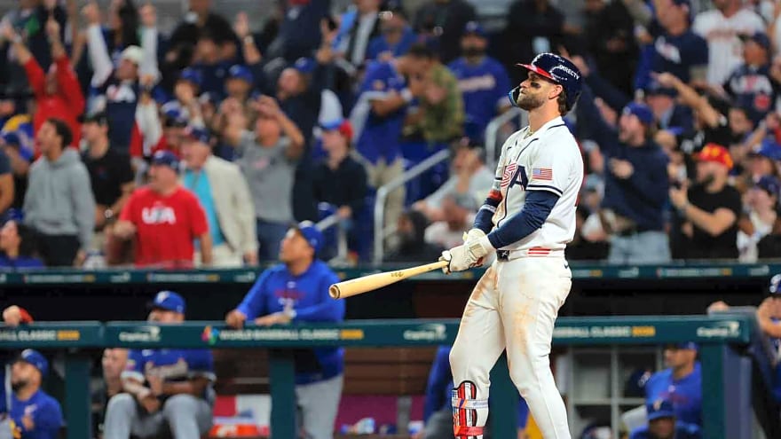 Phillies’ Bryce Harper points to real winner of WBC