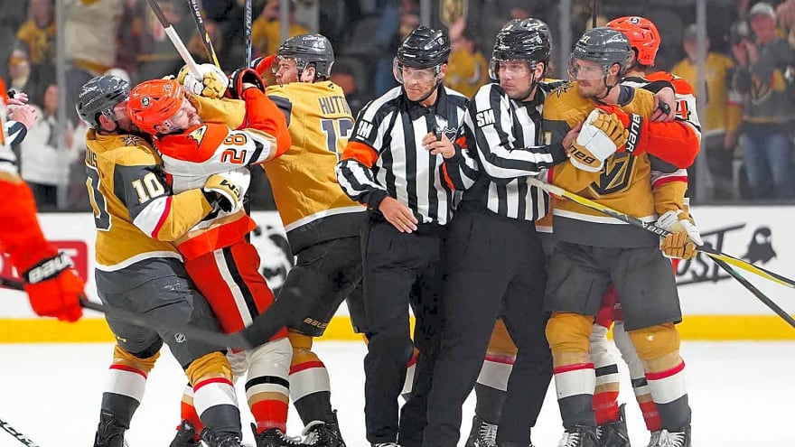 What Ducks coach Joel Quenneville said about Game 1 loss vs. Golden Knights