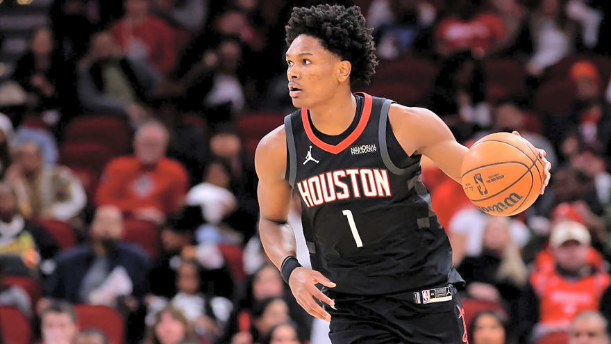 Rockets’ Amen Thompson breaks personal record in Grizzlies game