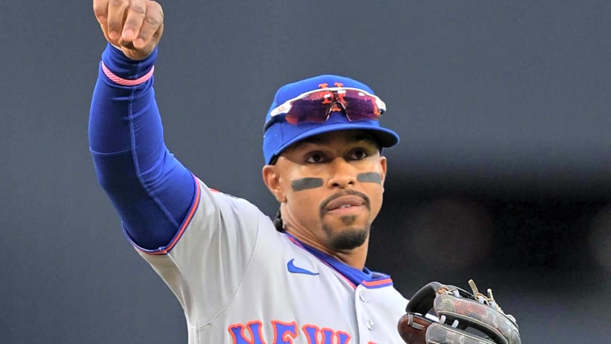 Watch Francisco Lindor finally end drought with solo blast vs. Dodgers