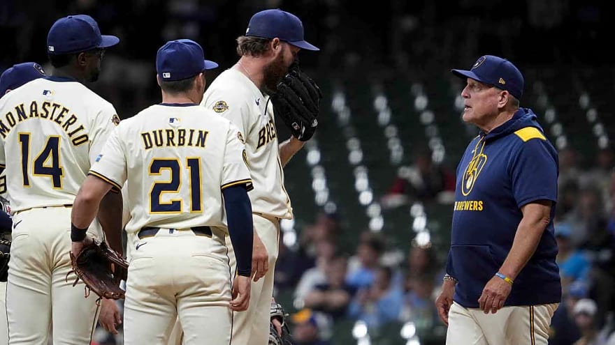 Brewers manager Pat Murphy reveals Brandon Woodruff plan after pitcher’s abrupt exit