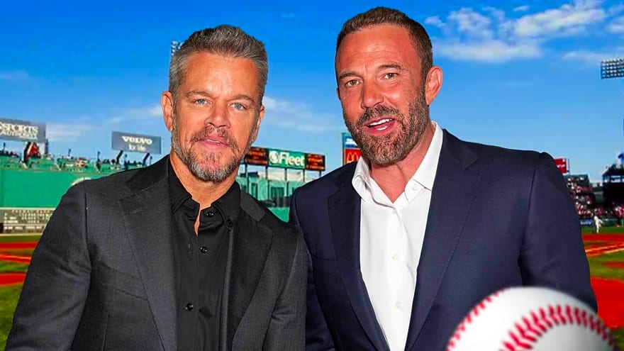 Diehard Red Sox fans Matt Damon, Ben Affleck betray Boston by wearing Giants hats in honor of Robin Williams
