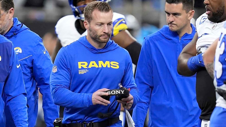 Rams’ Sean McVay won’t ‘waste time’ worrying about freezing forecast for Bears game