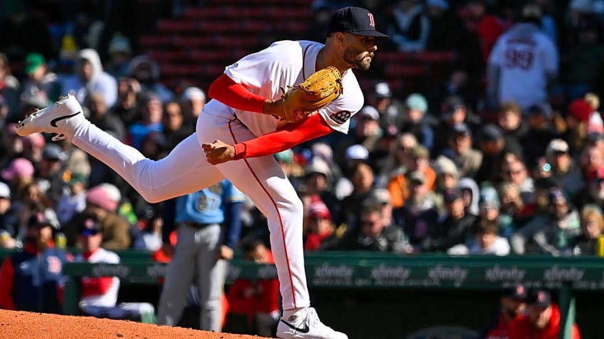 Red Sox’ Tyler Samaniego makes history with first 3 outs vs. Brewers