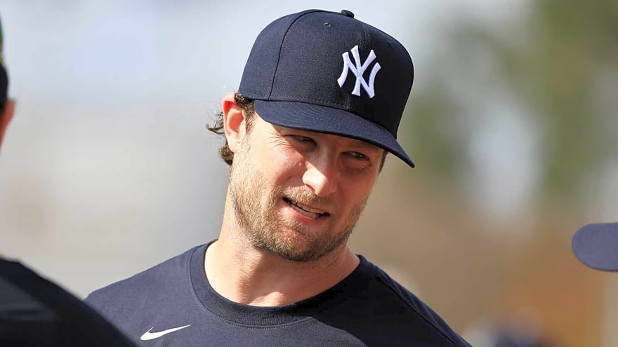 Yankees ace Gerrit Cole has new-look windup in spring training bullpen session