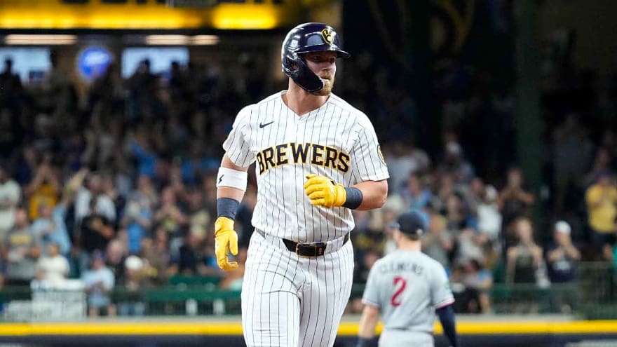 Brewers’ Jake Bauers dealing with foot injury concern after Williamsport series vs. Braves