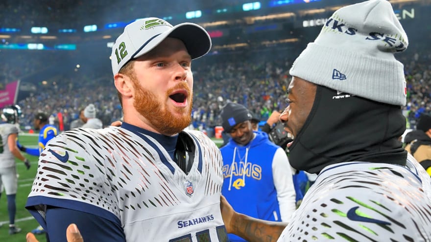 Why Seahawks’ Sam Darnold isn’t taking 1st playoff win for granted