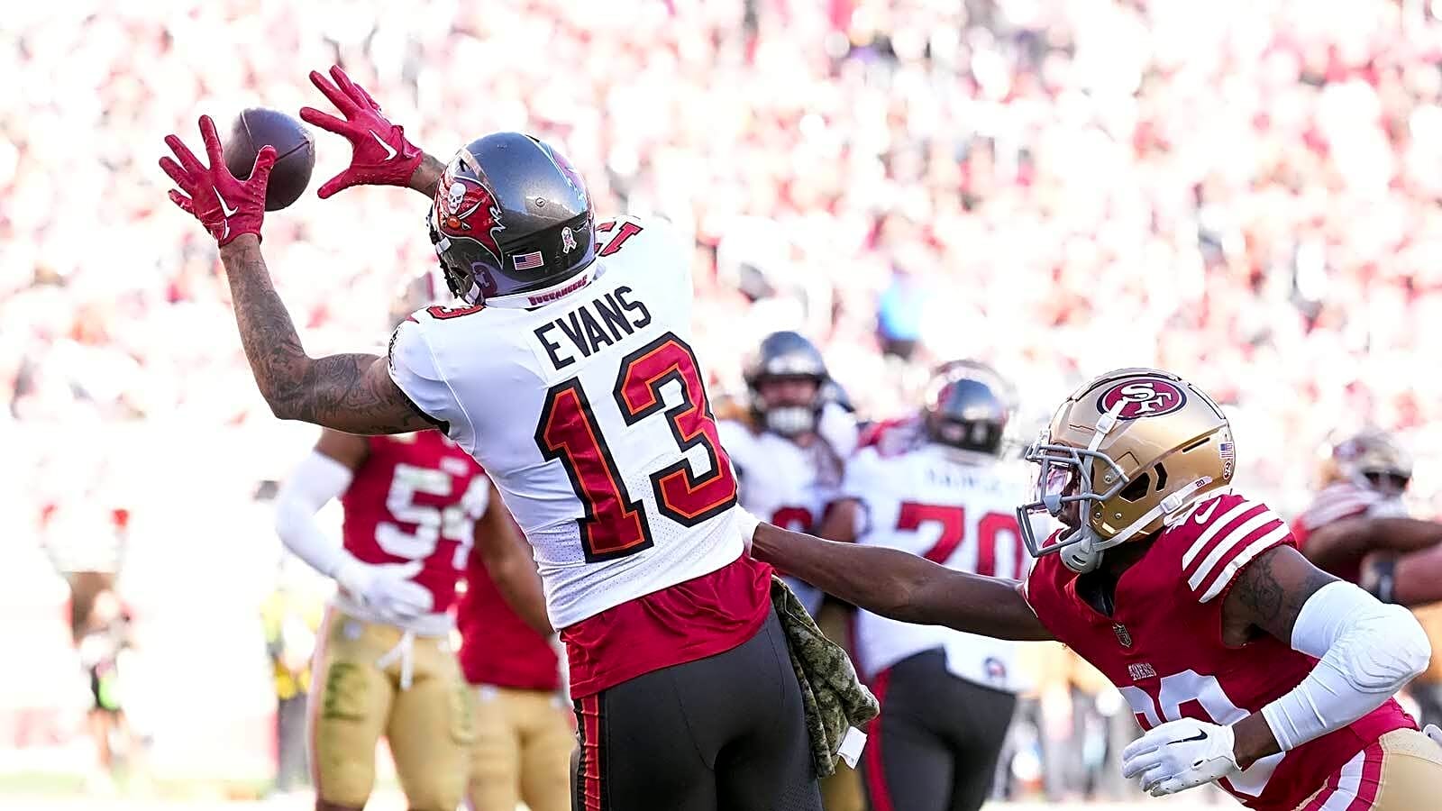 Mike Evans turning heads with early Brock Purdy connection
