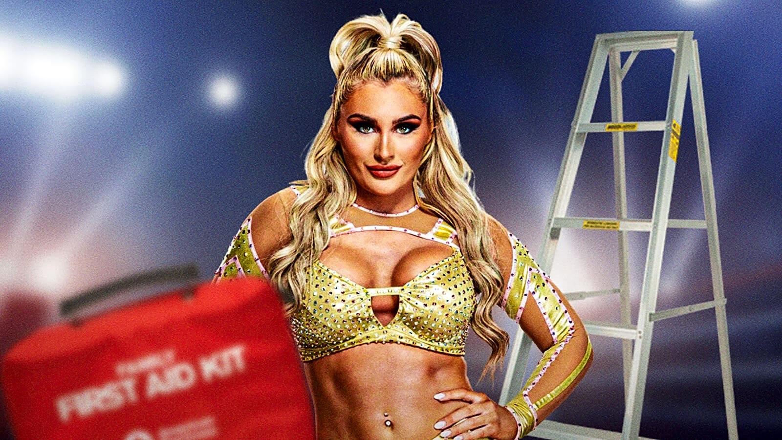 WWE’s Tiffany Stratton reveals scary botch that almost left her with a broken neck