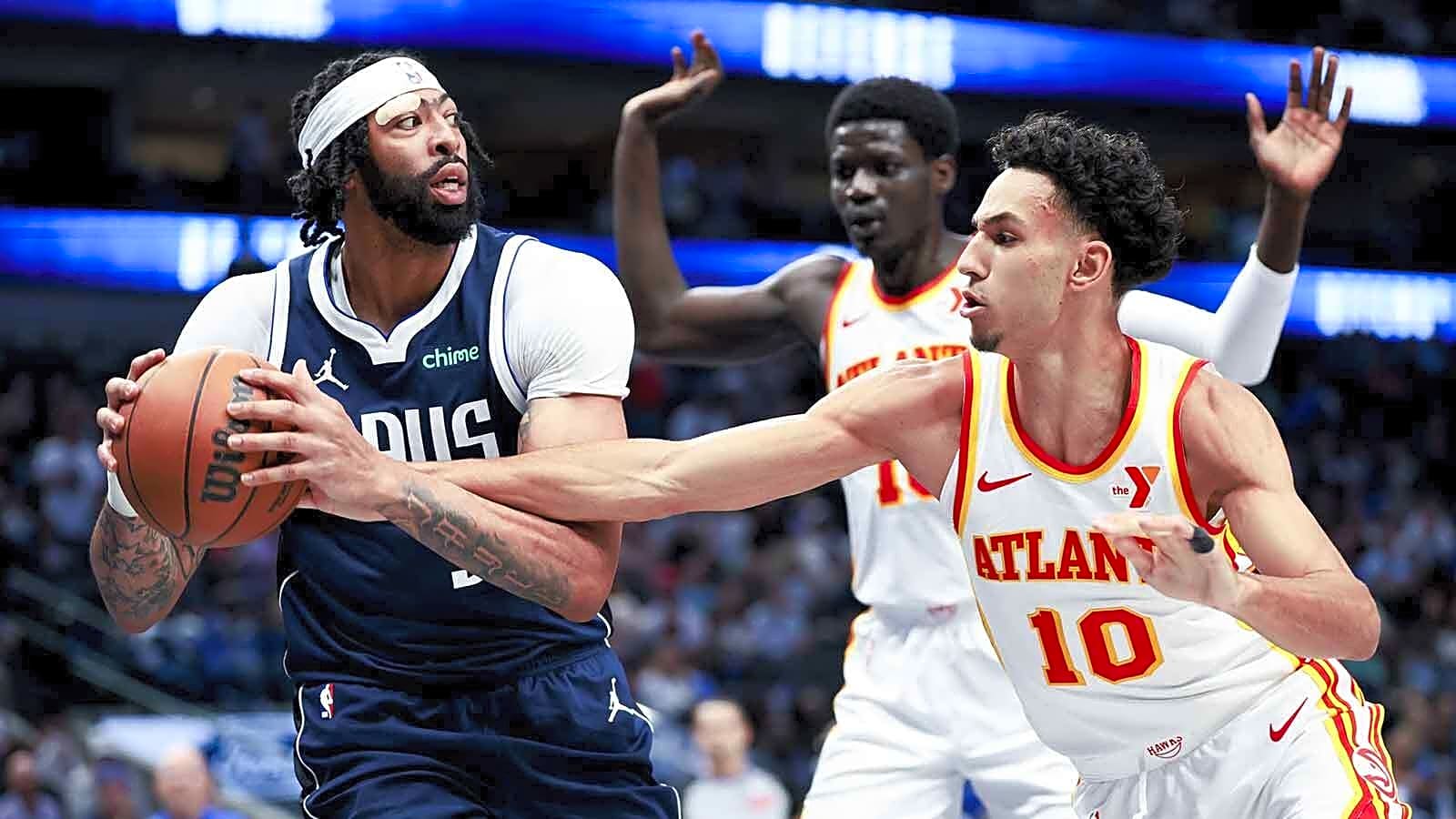 Anthony Davis trade to Hawks centered around Zaccharie Risacher