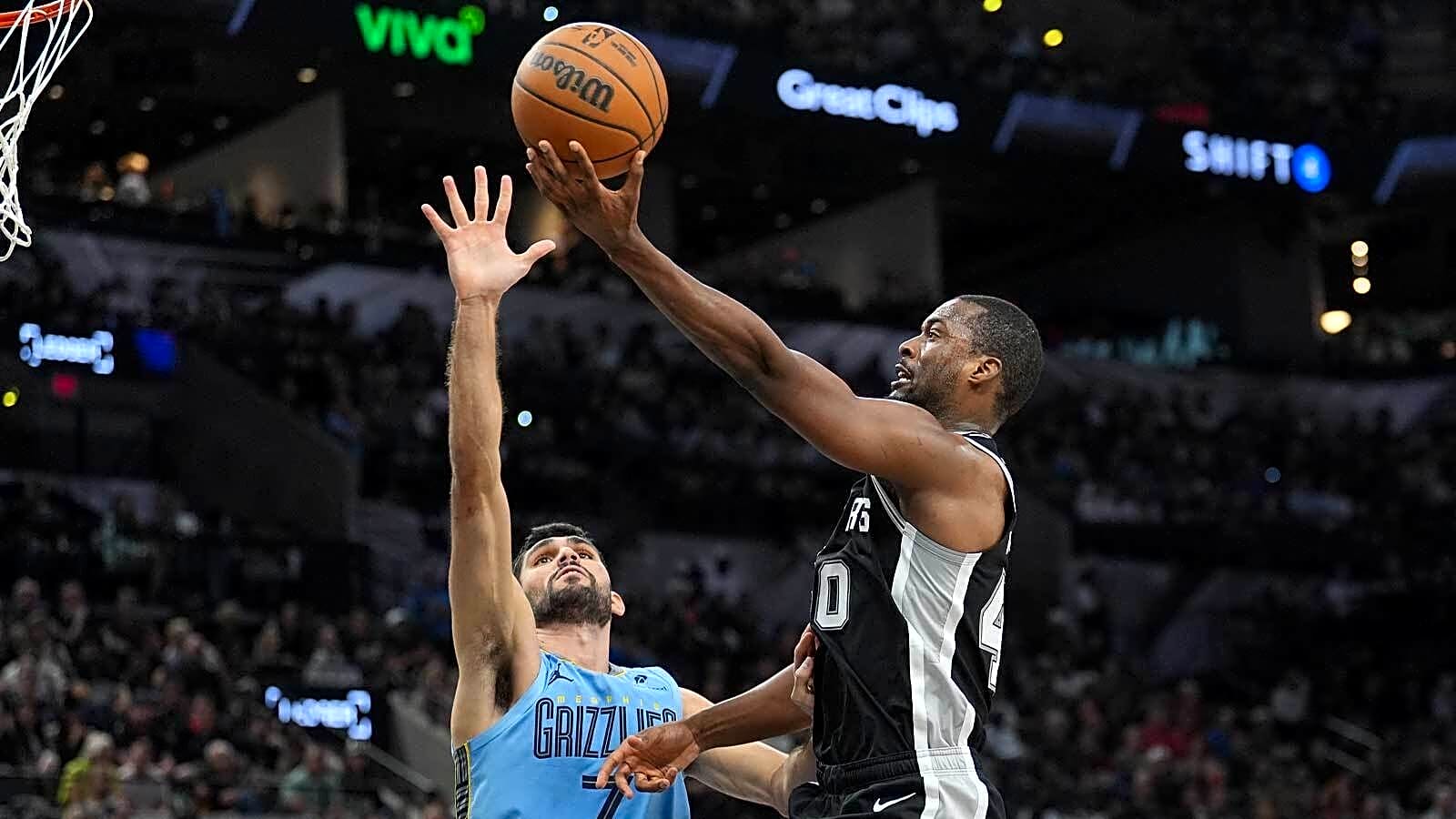 Spurs’ Harrison Barnes sounds off on surprise move in the clutch vs. Grizzlies