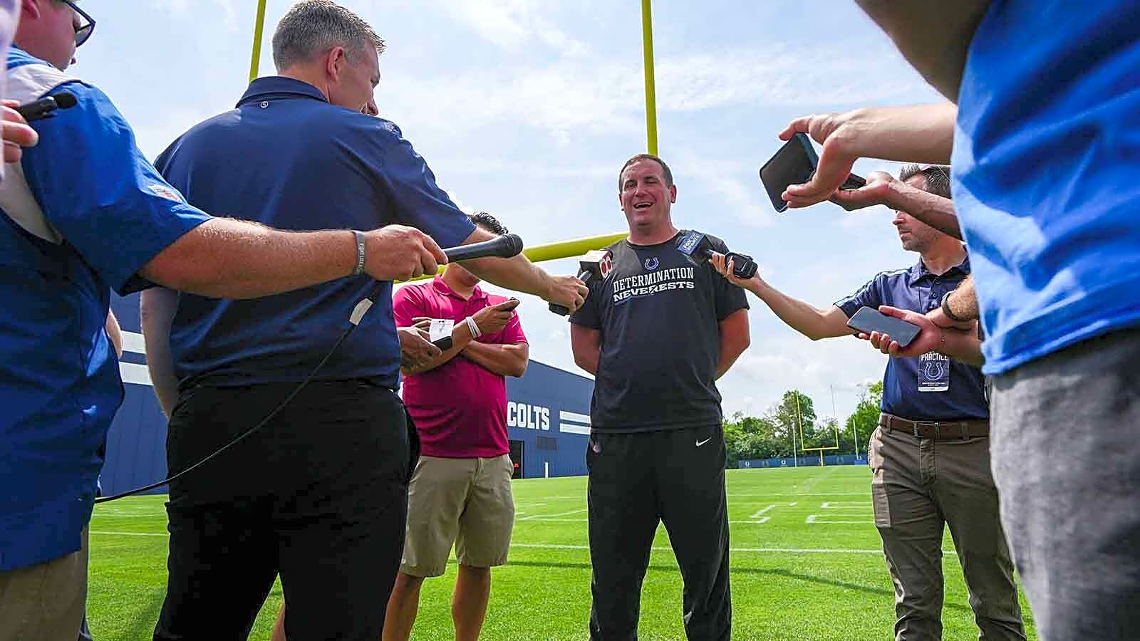 Eagles are requesting an interview with Colts OC