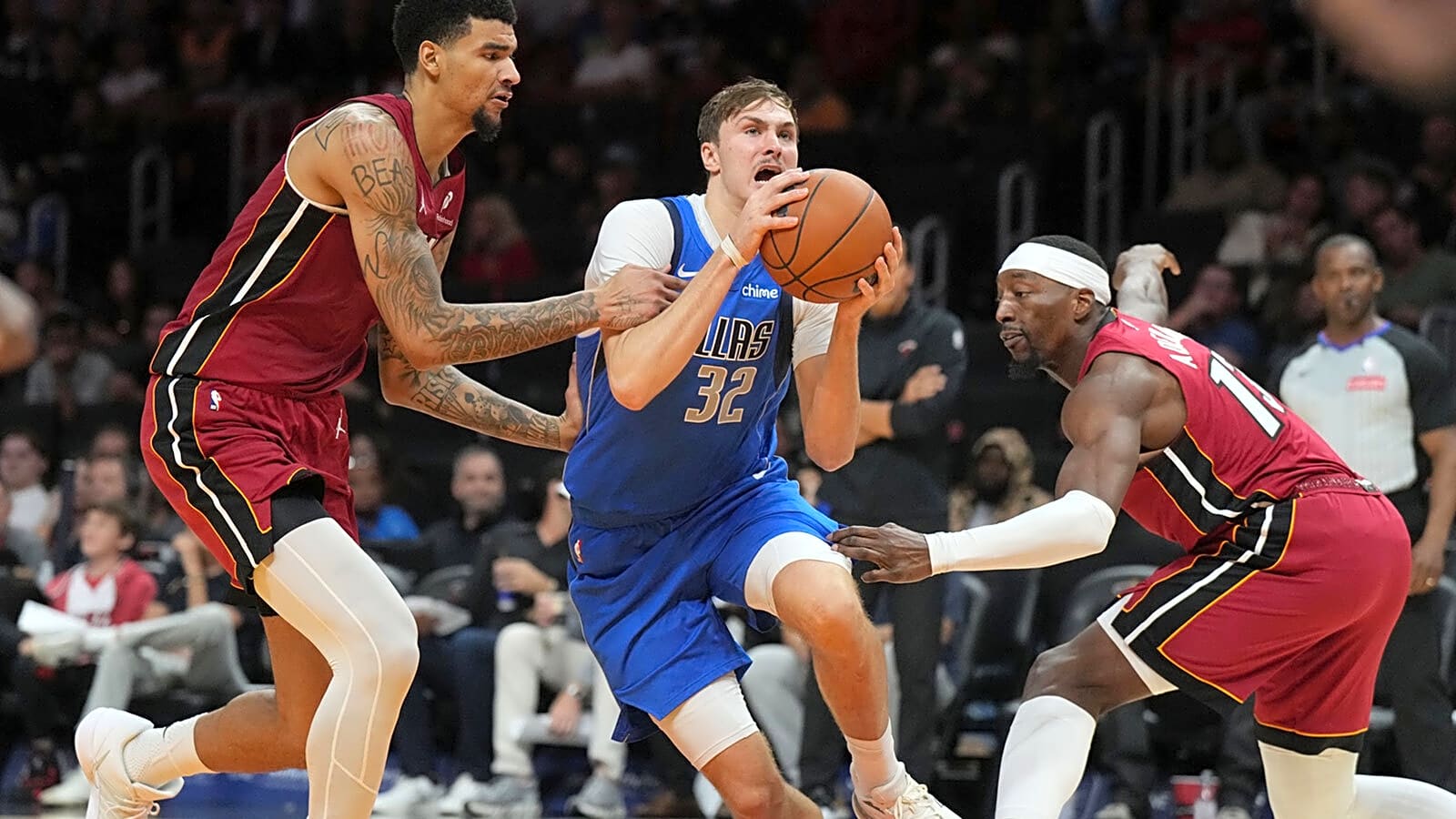 Heat’s Erik Spoelstra challenges Bam Adebayo-Kel’el Ware pairing