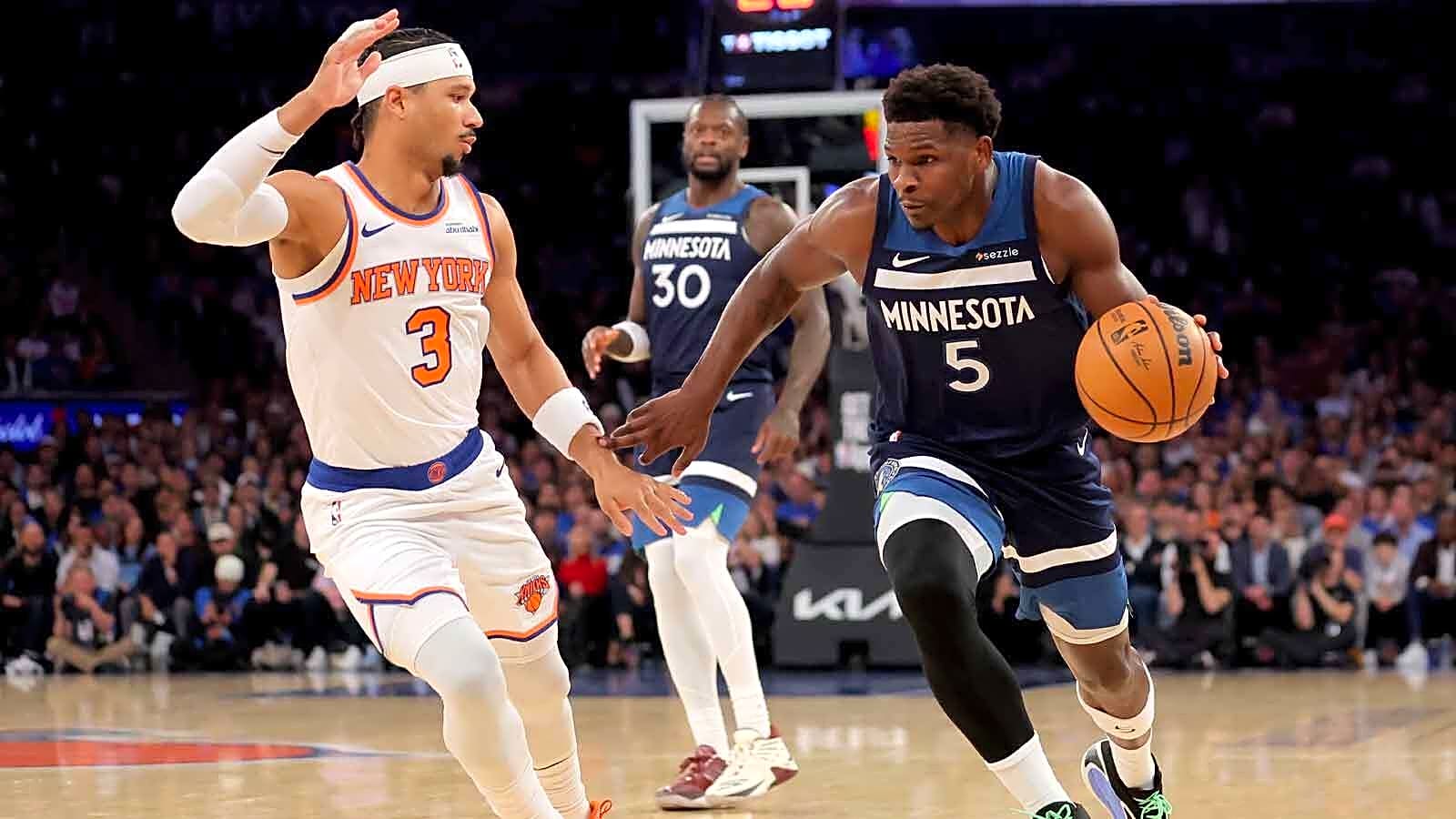 Watch reaction of Timberwolves fan after getting Anthony Edwards’ jersey