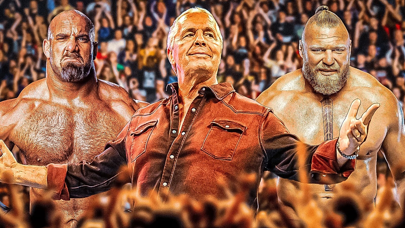 WWE’s Bret Hart praises ‘professional’ Brock Lesnar, shades Goldberg