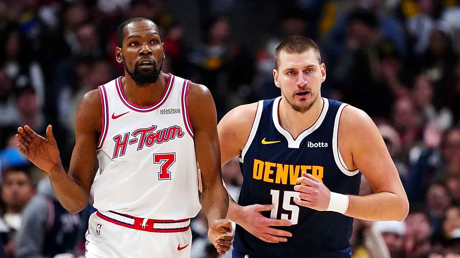 Rockets’ Kevin Durant takes shots at Nikola Jokic, Luka Doncic over All-Star Game effort