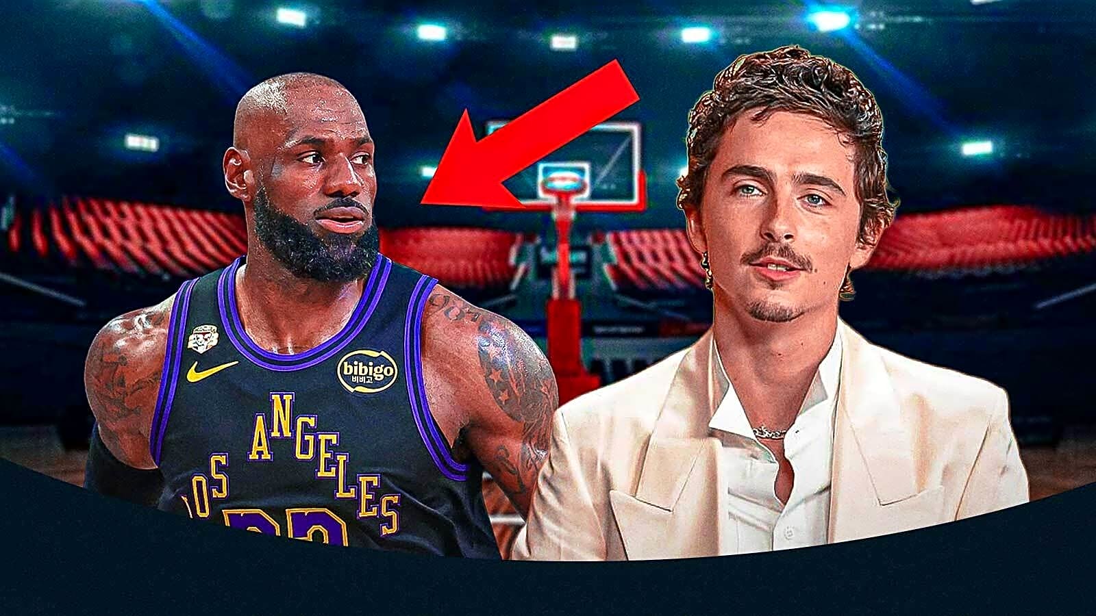 Timothée Chalamet jokes about playing LeBron James in biopic