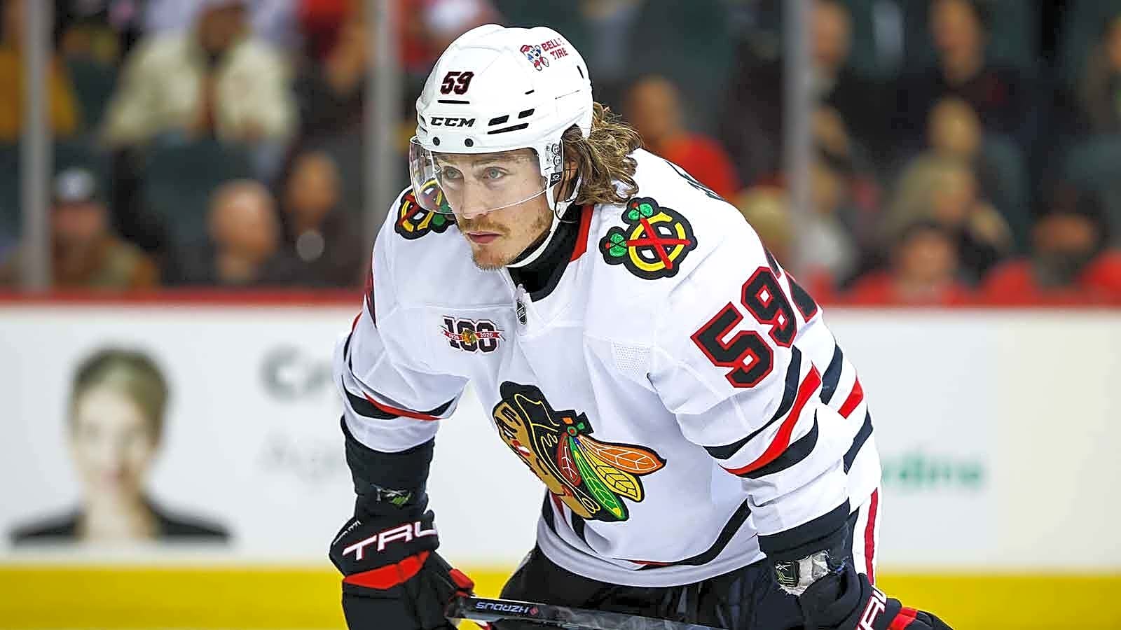 Tyler Bertuzzi set to rejoin Blackhawks lineup vs. Kraken