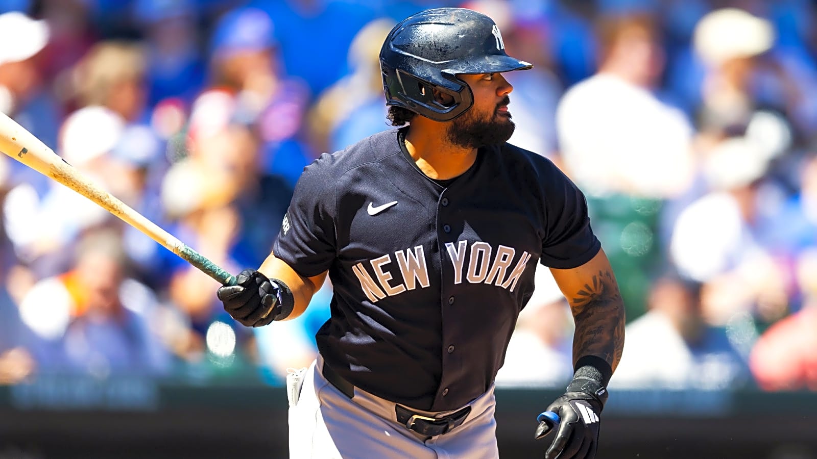 Yankees’ Jasson Dominguez replacing Luis Gil after demotion