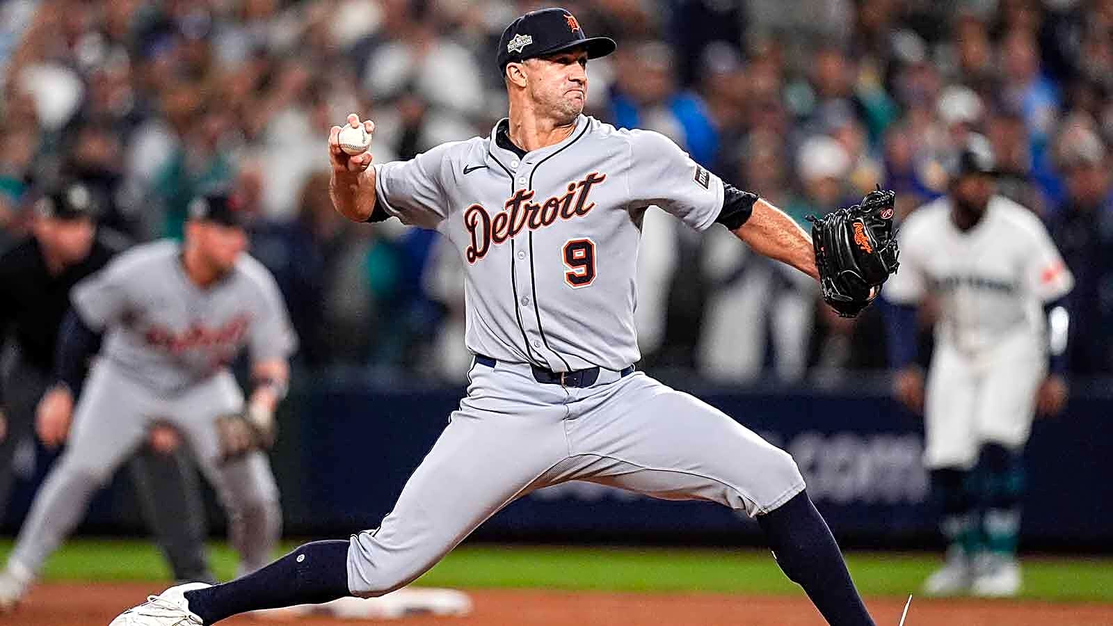 Tigers’ Jack Flaherty exits Guardians game with leg injury