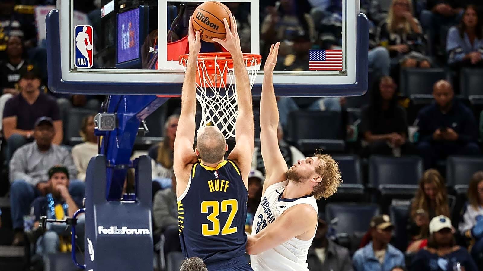 Pacers center Jay Huff pulls off historic feat in win vs. Hornets