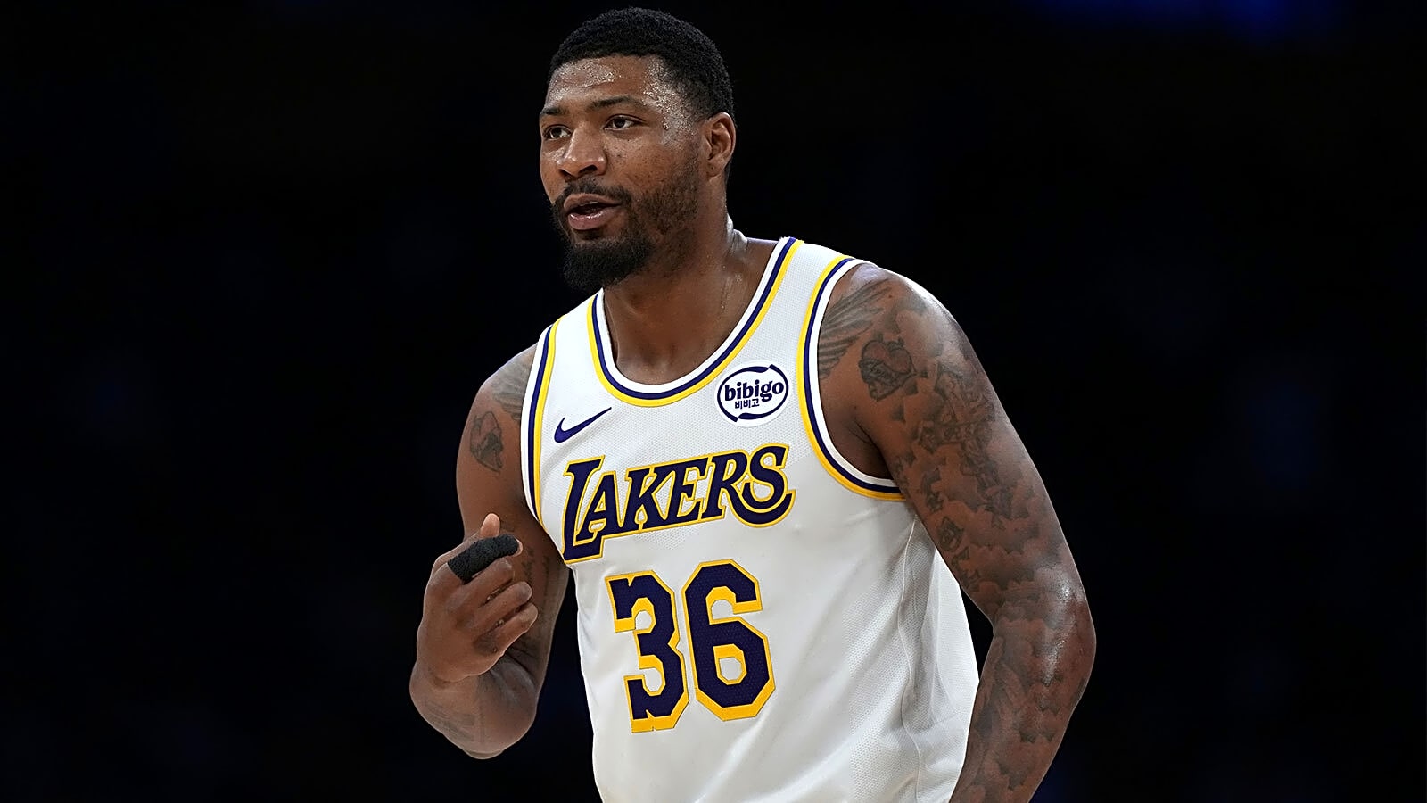 Lakers’ Marcus Smart reflects on playing with ‘glass in hand’ after nearly losing it in punching incident