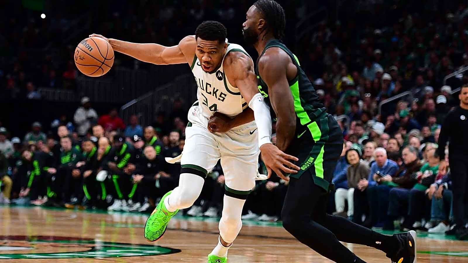 Trade Jaylen Brown for Giannis Antetokounmpo? Reggie Miller weighs in