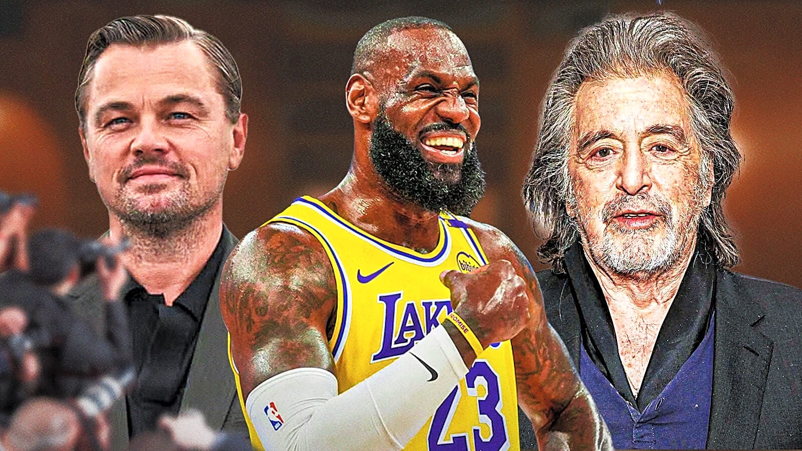LeBron James reveals ‘crazy’ Leonardo DiCaprio meeting that featured an Al Pacino surprise