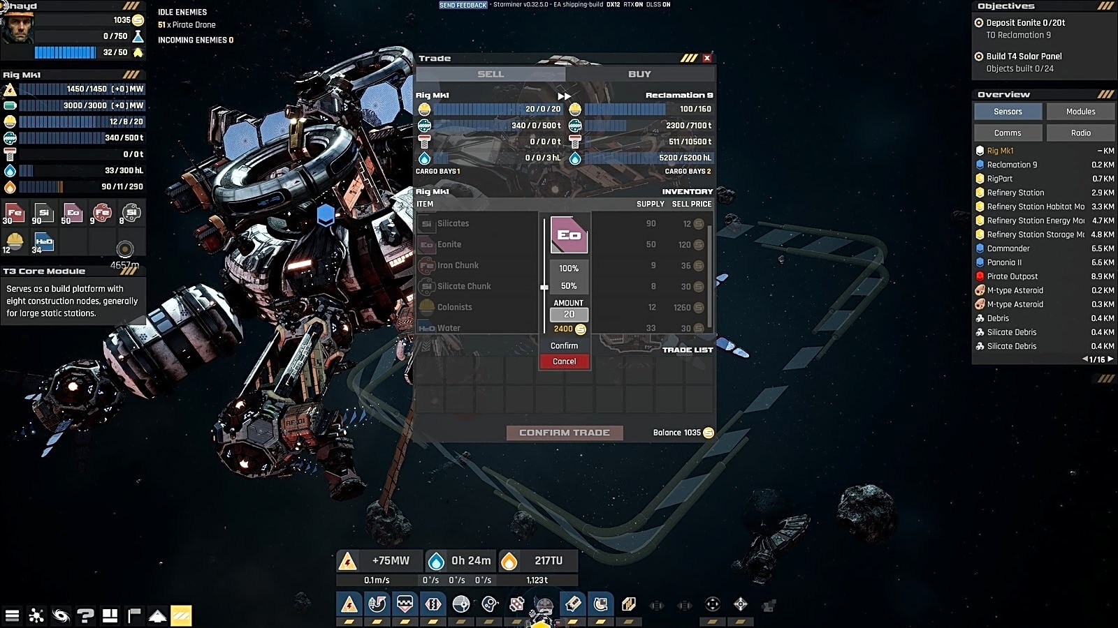 Starminer – How to Research and Unlock New Modules