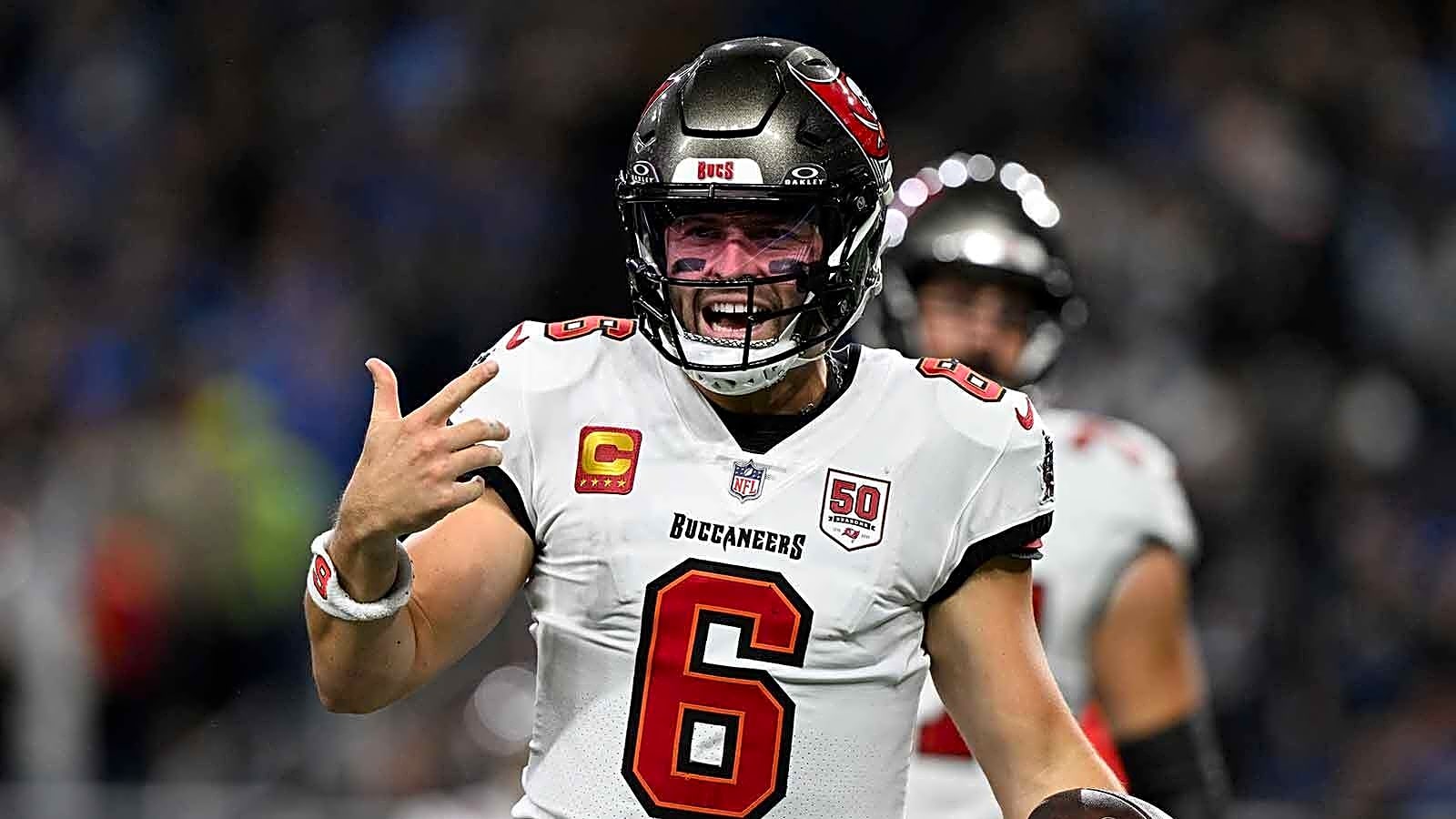 Baker Mayfield weighs in on Cam Skattebo taco debate