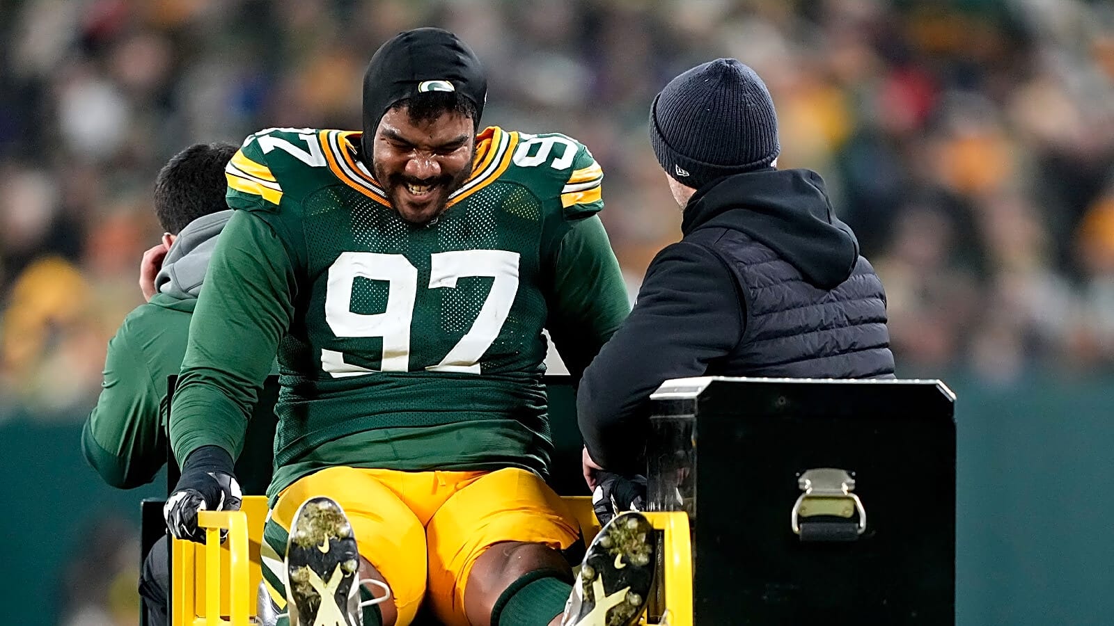 Packers DL Jordon Riley suffered an Achilles injury