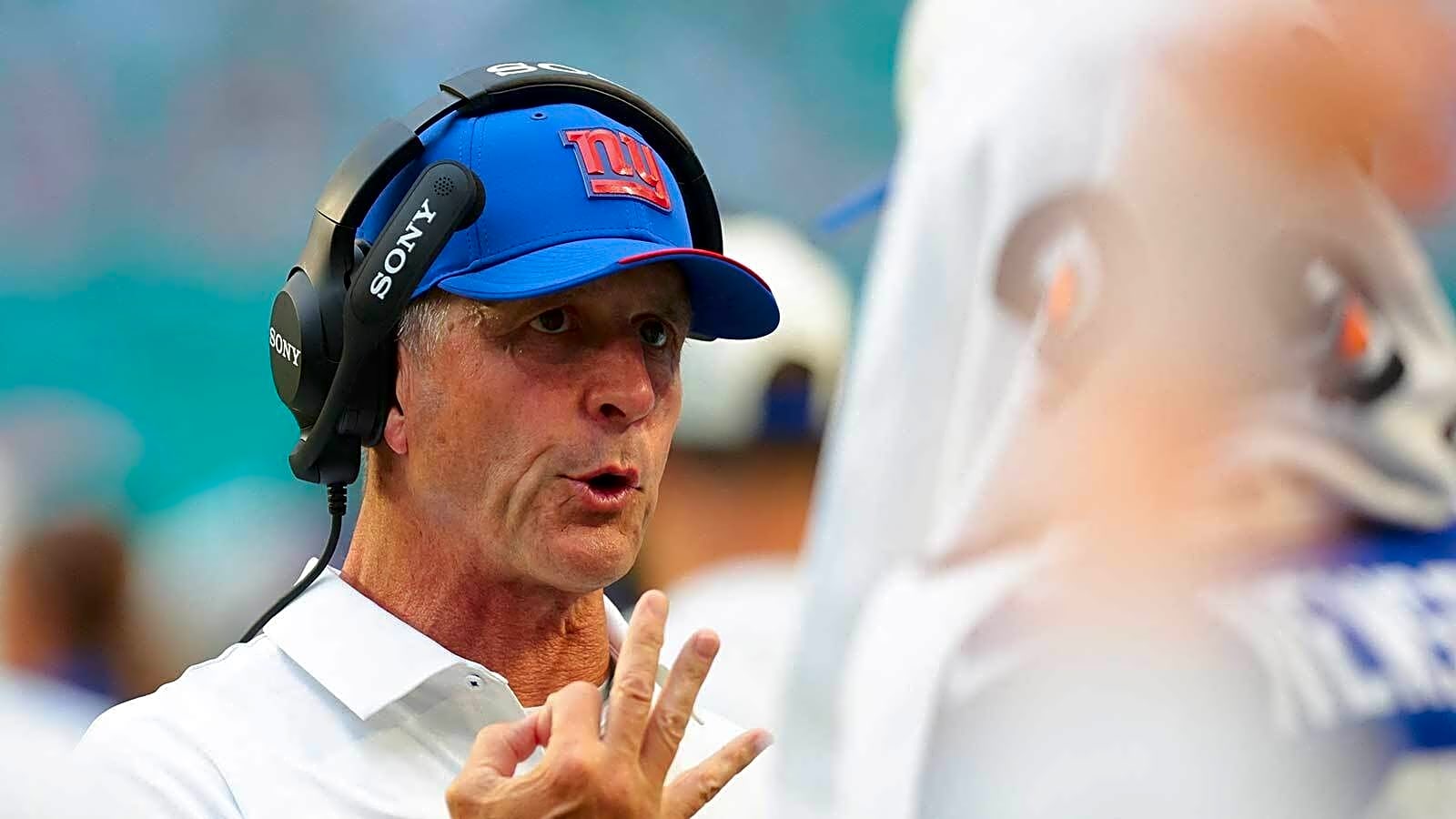 Giants’ John Harbaugh drops cryptic update on RB room