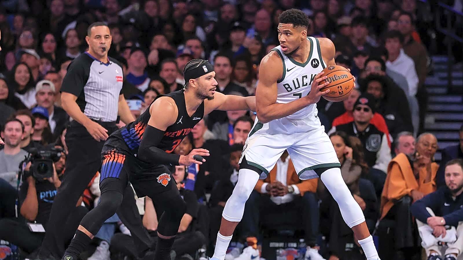 Knicks’ James Dolan shoots down Giannis trade rumors