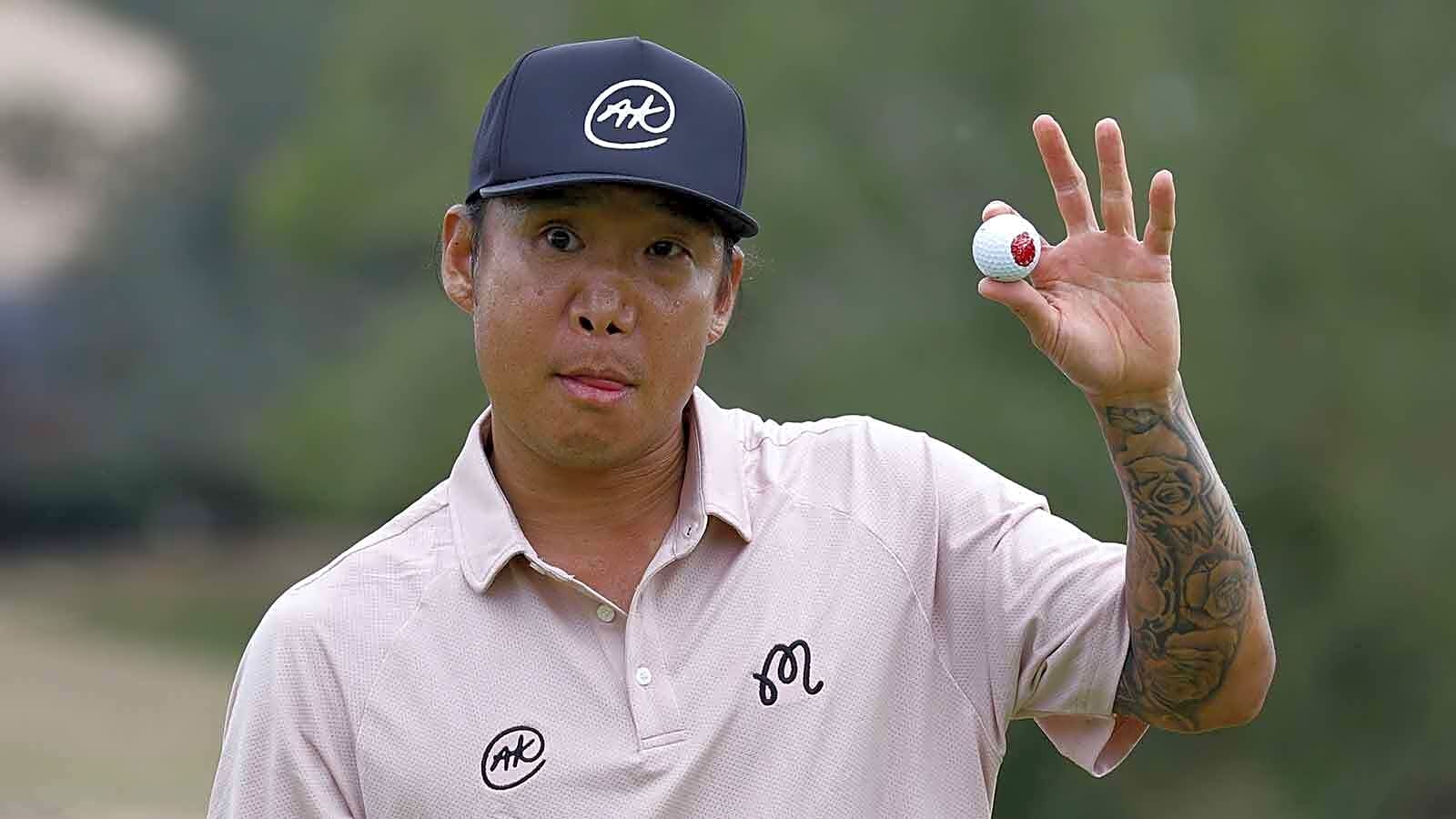 Tiger Woods congratulates Anthony Kim on remarkable LIV Golf comeback